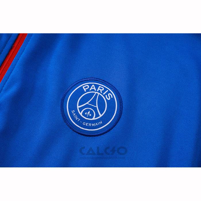 Tuta da Track di Giacca FC Barcellona Bambino 2025-2026 Blu Rosso